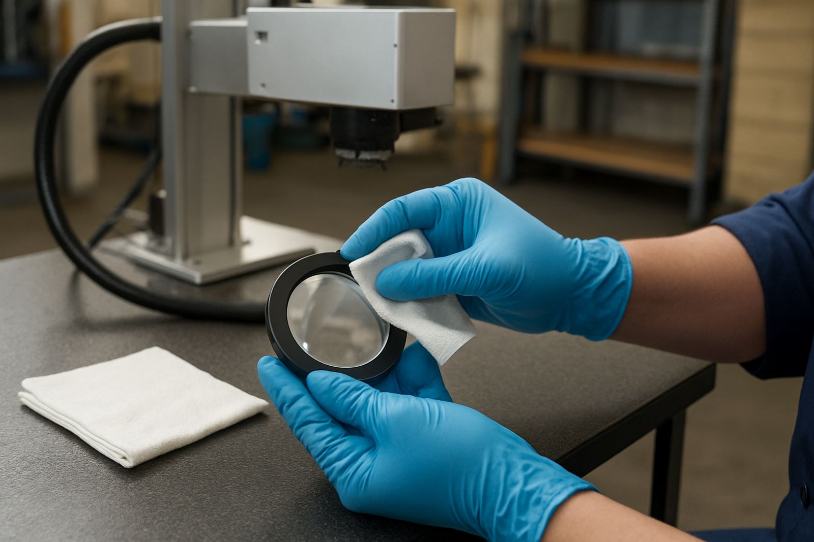 Cleaning Optics Safely