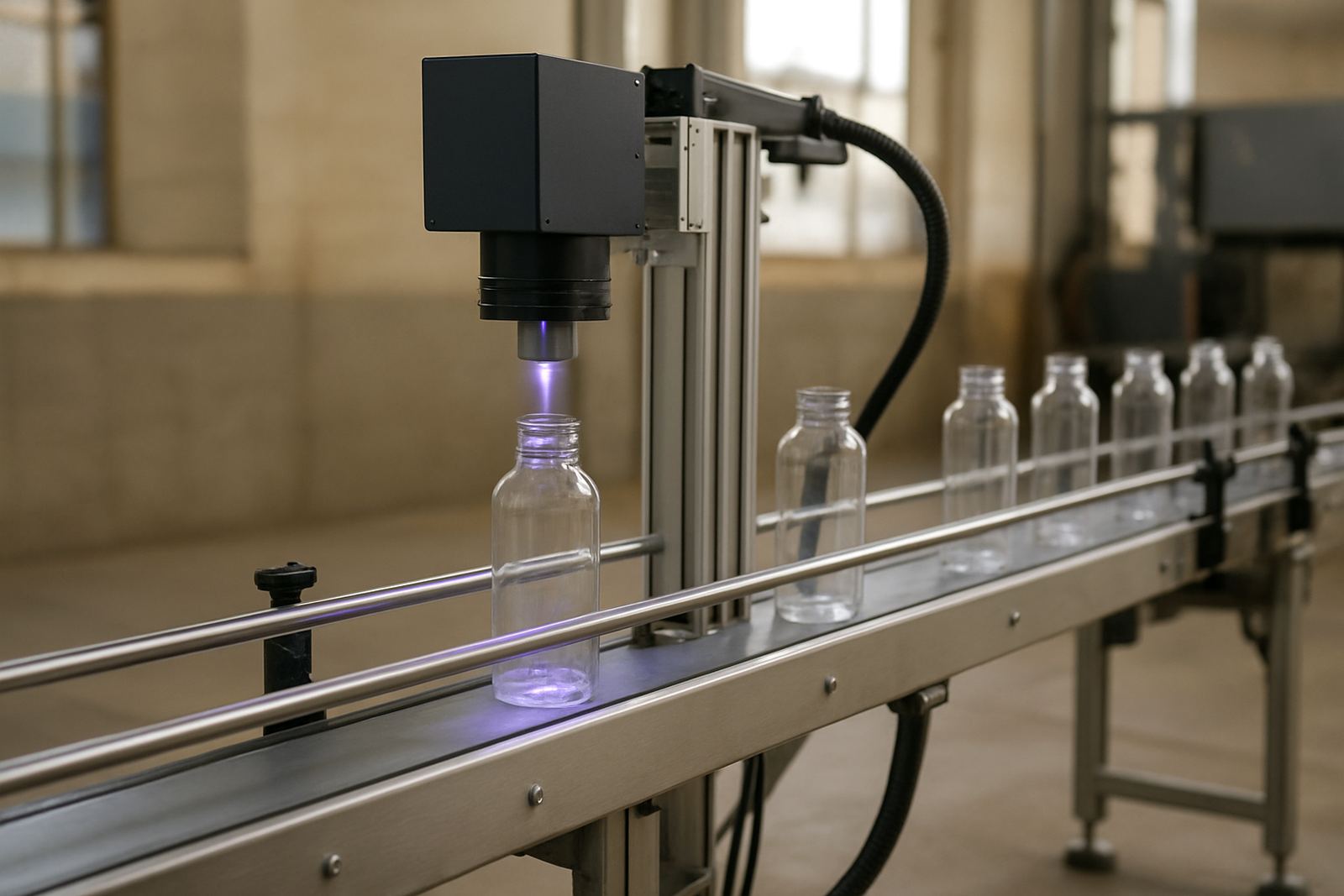 Inline UV Marker